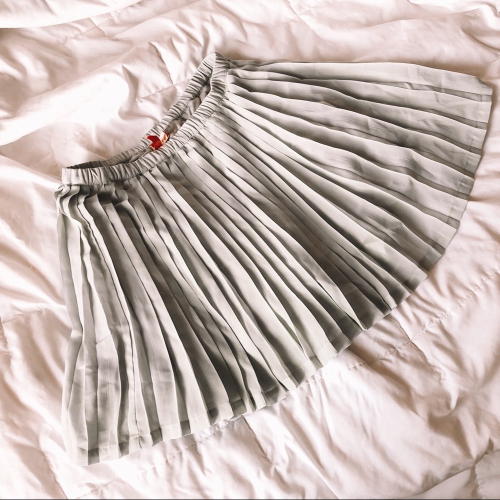 Nordstrom Ruby & Bloom Doublelayer Pleated Skirt